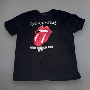Rolling Stones Black North American Tour T-Shirt XL